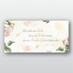 Postkarte – Seht, welch eine Liebe