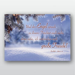 Postkarte – Siehe, ich verkündige euch große Freude!