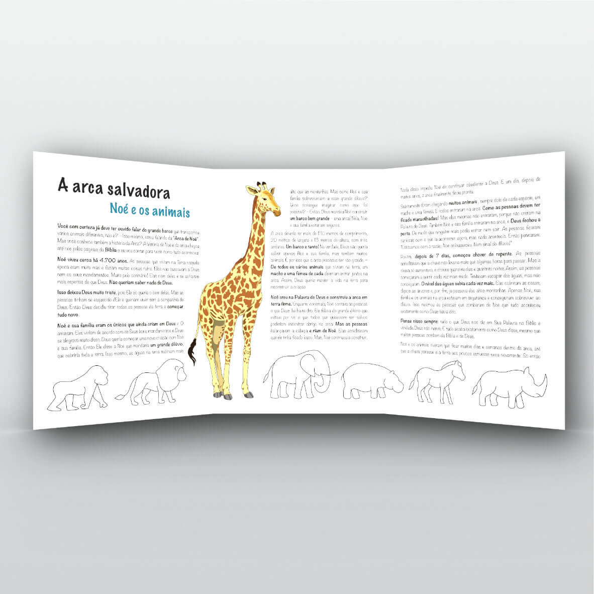 A arca salvadora – Noé e os animais – Bild 3